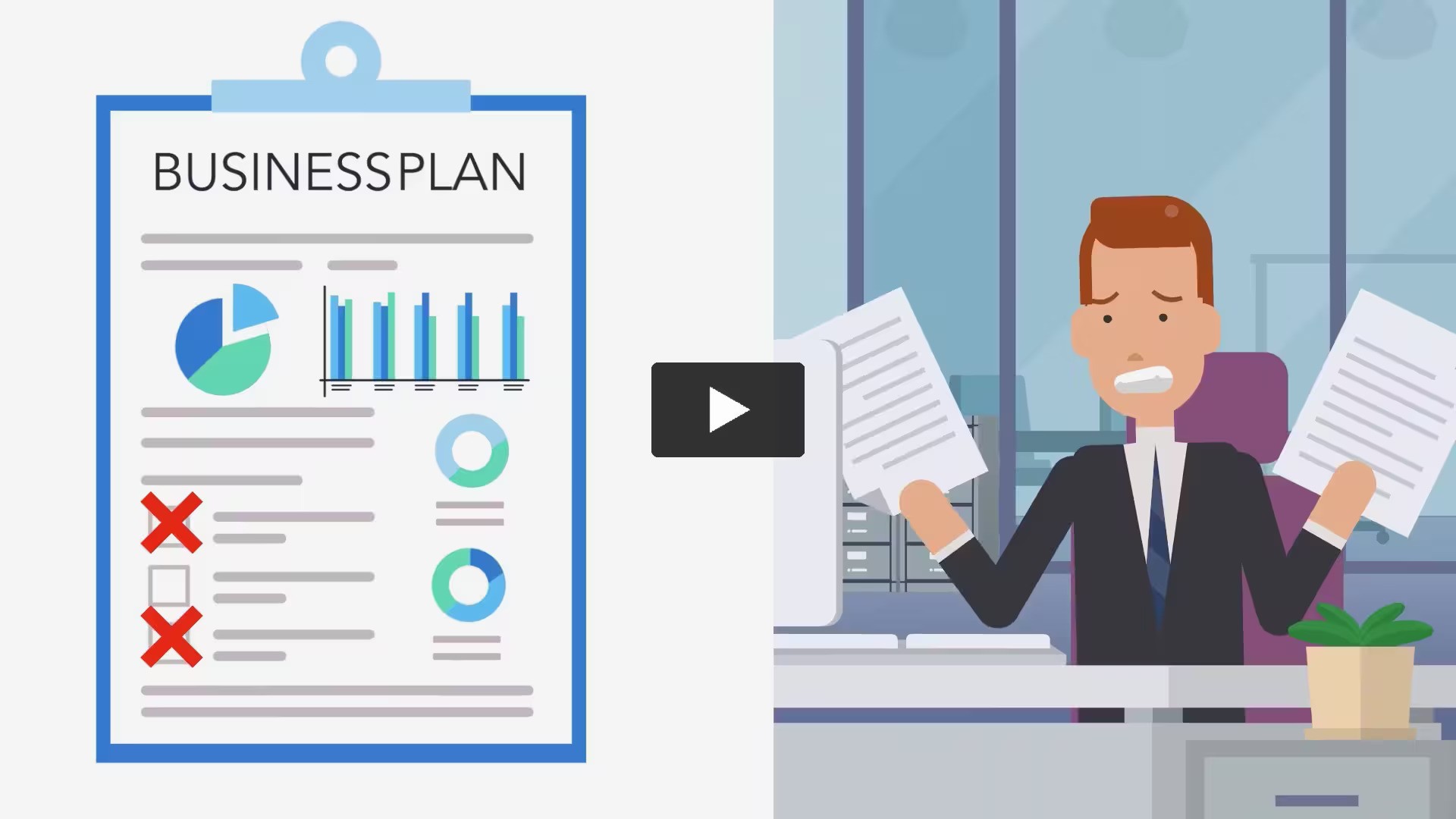 Mein Gründungszuschuss Businessplan erstellen lassen Erklärvideo Video cover